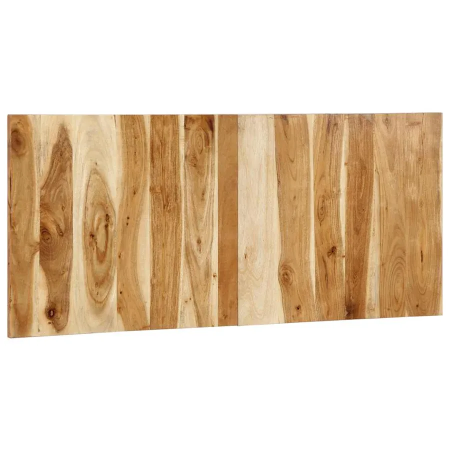 Tête de lit 120 cm bois d'acacia massif - 2