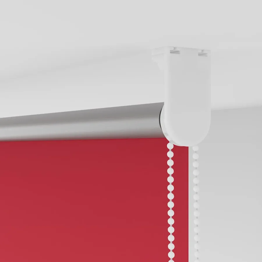 Store enrouleur occultant rouge largeur du tissu 121,6 cm - 13