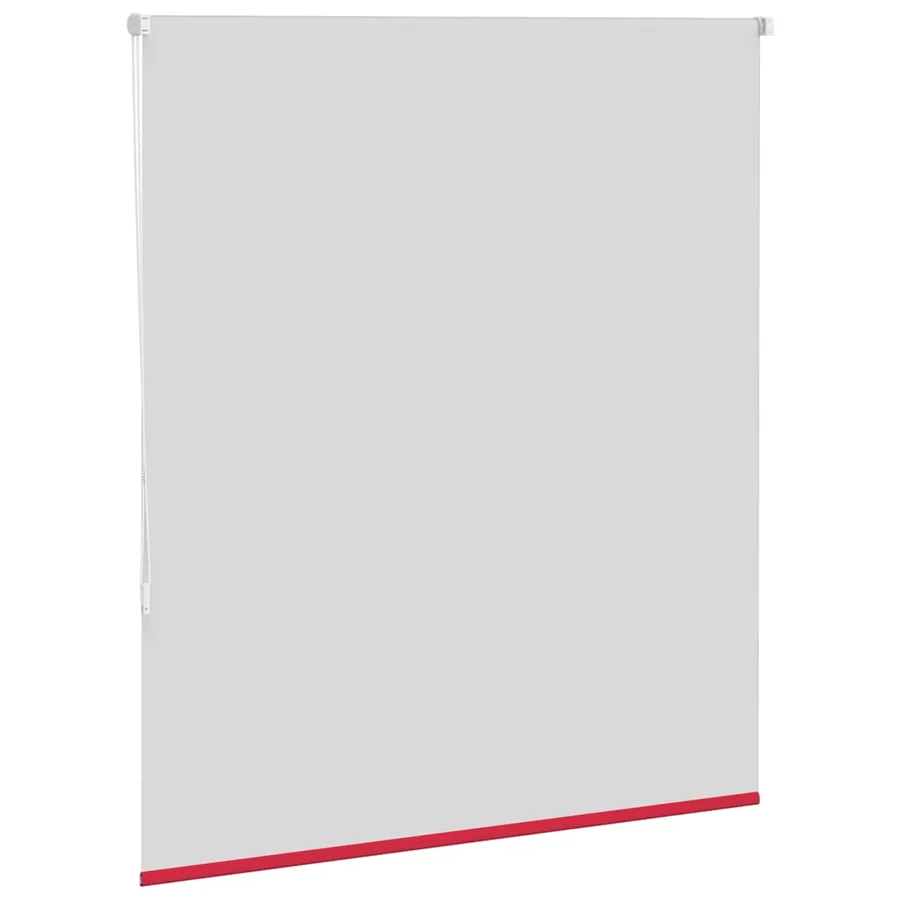 Store enrouleur occultant rouge largeur du tissu 121,6 cm - 4