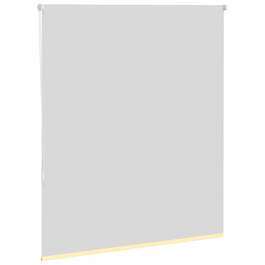 Store enrouleur occultant jaune largeur du tissu 136,6 cm - 4