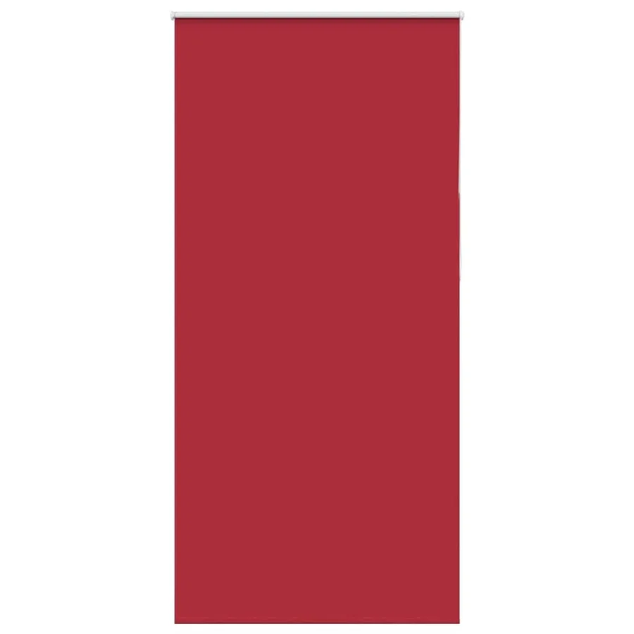Store enrouleur occultant rouge largeur du tissu 105,7 cm - 2