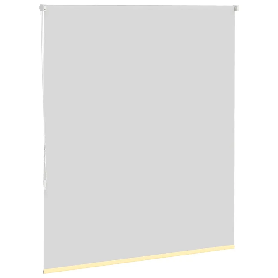 Store enrouleur occultant jaune largeur du tissu 131,6 cm - 4