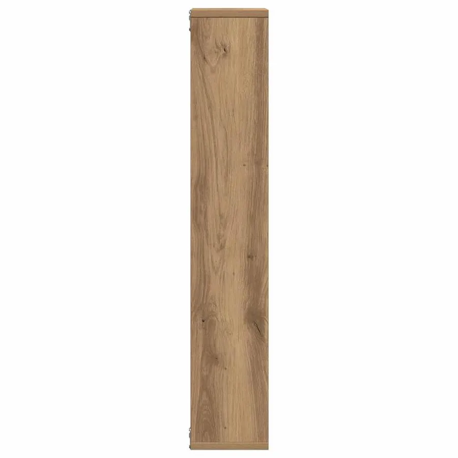 Étagère murale Chêne artisanal 36 x 16 x 90 cm Bois d'ingénierie - 6