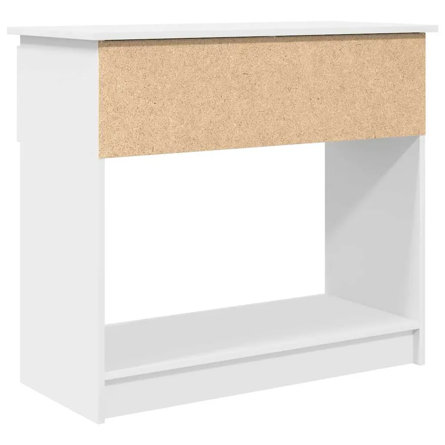 Table console avec tiroirs blanc 85,5x38,5x74,5 cm - 8