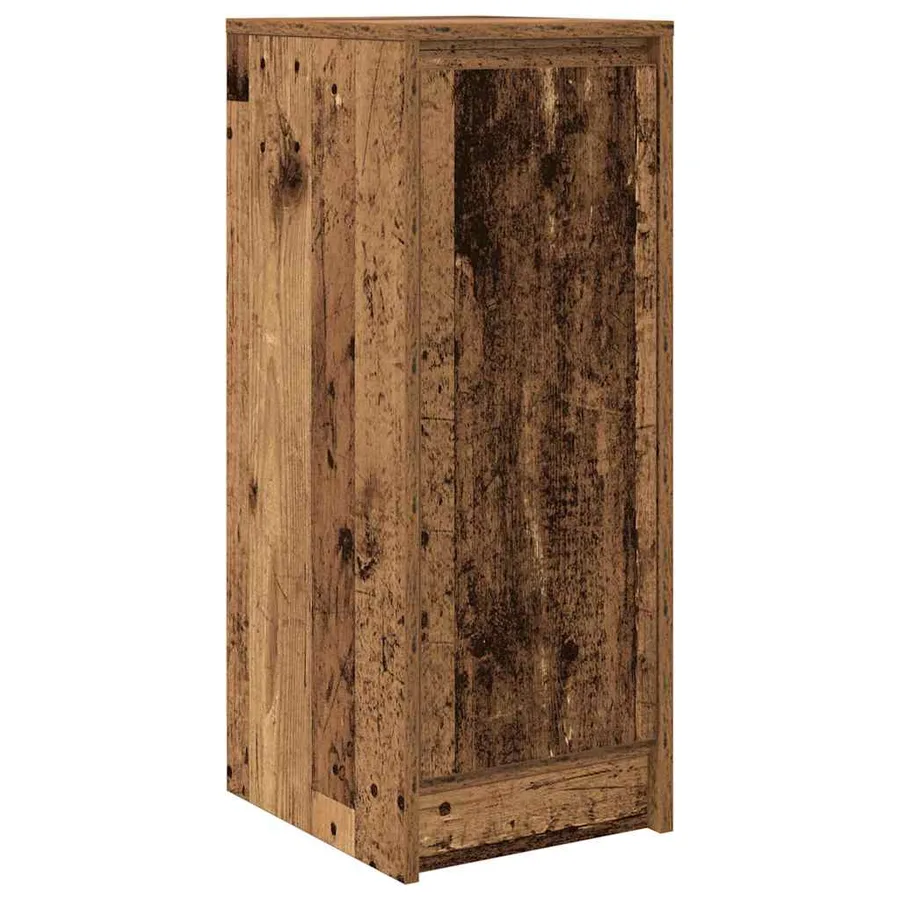 Buffet vieux bois 29,5x34x76 cm bois d'ingénierie - 2