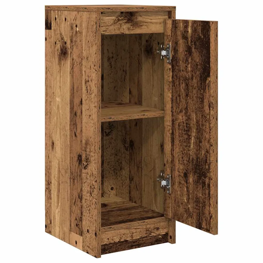 Buffet vieux bois 29,5x34x76 cm bois d'ingénierie - 5