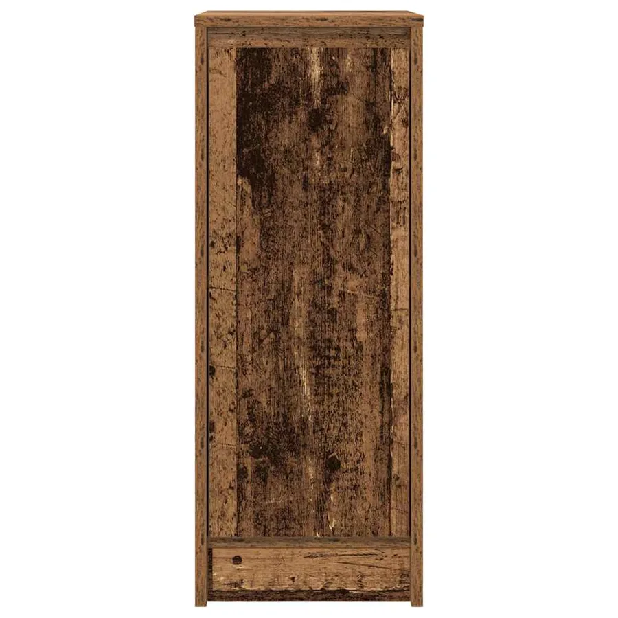 Buffet vieux bois 29,5x34x76 cm bois d'ingénierie - 6