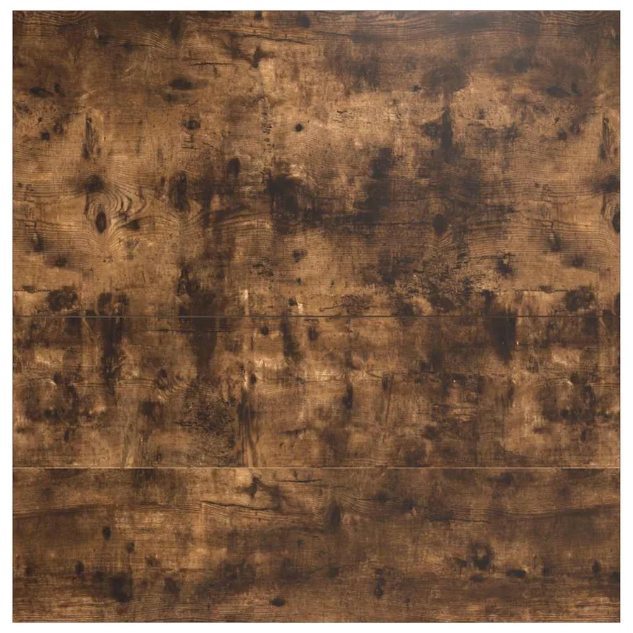 Table basse avec tiroirs chêne fumé 70,5x70x40 cm - 9