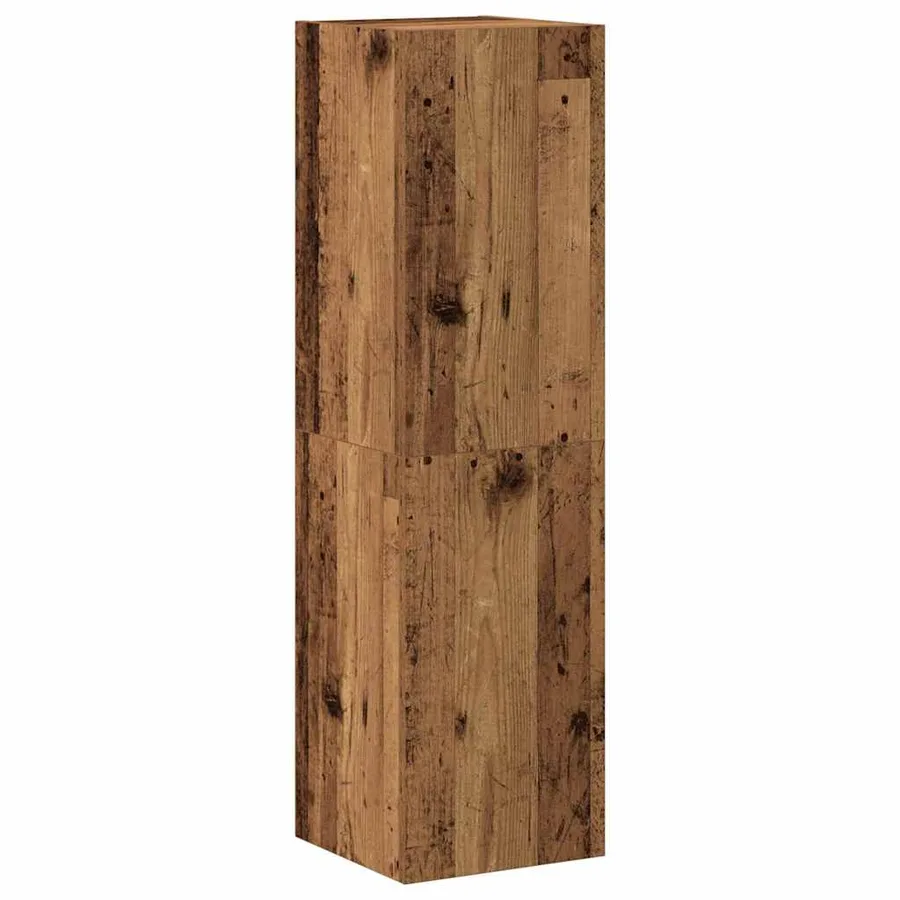 Ensemble de meuble TV mural 7 pcs vieux bois bois d'ingénierie - 8