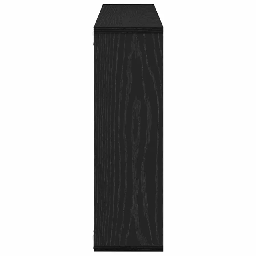 Étagère Murale Chêne noir 85 x 16 x 52,5 cm Bois d'ingénierie - 7