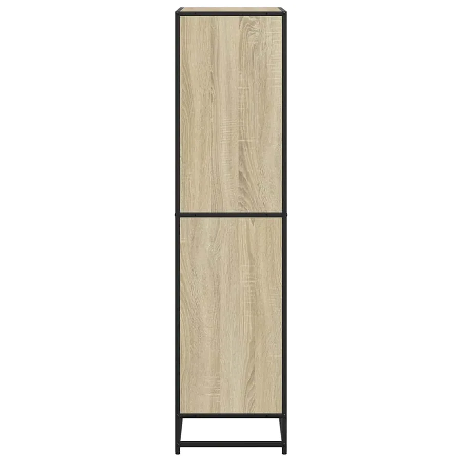 Bibliothèque chêne sonoma 60x35x139 cm bois d'ingénierie - 5