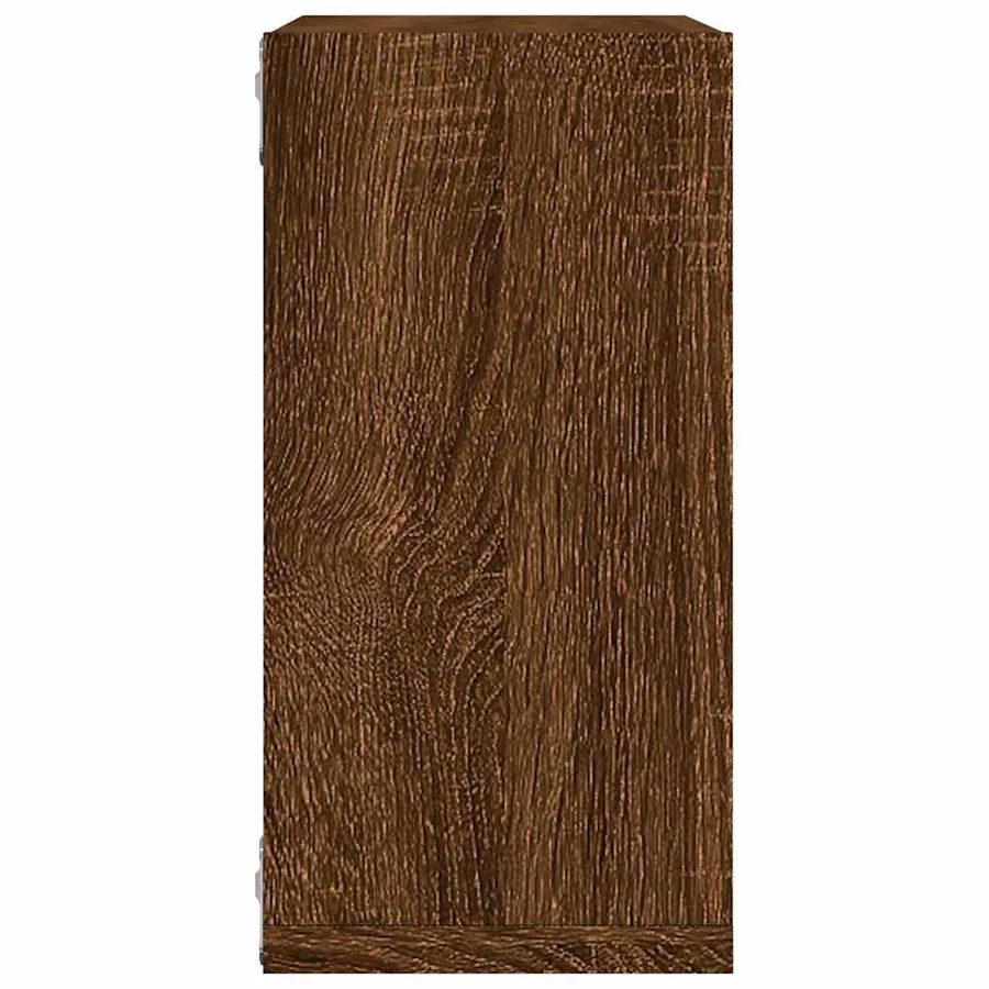 Étagères murales sous forme cube 4 pcs chêne marron 30x15x30cm - 7