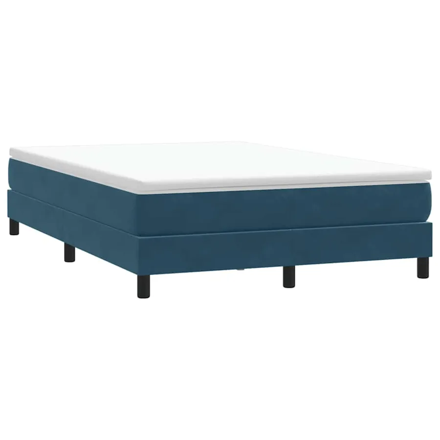 Sommier à lattes de lit sans matelas 160x210 cm velours