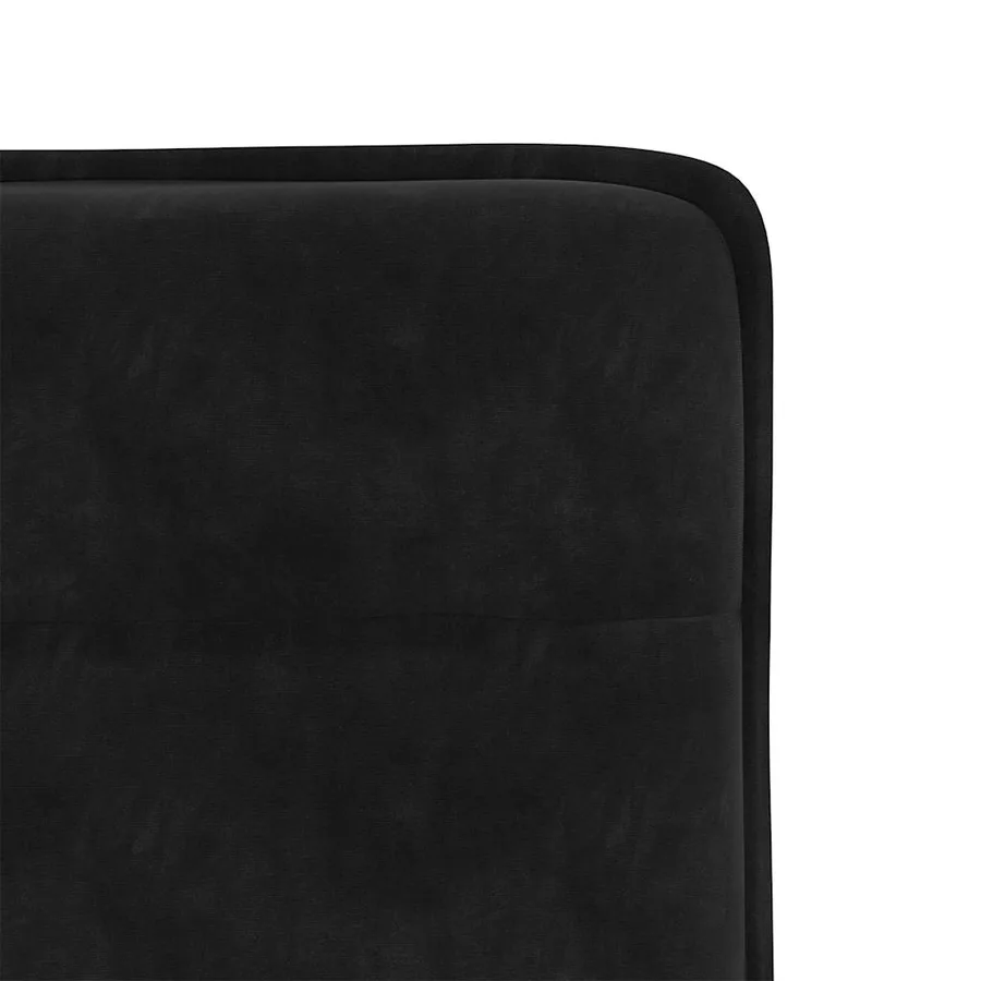 Chaises à manger lot de 6 noir velours - 7