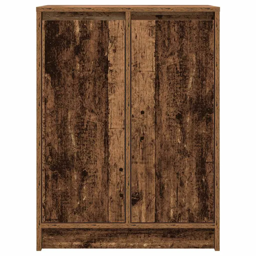 Buffet vieux bois 57x34x76 cm bois d'ingénierie - 6