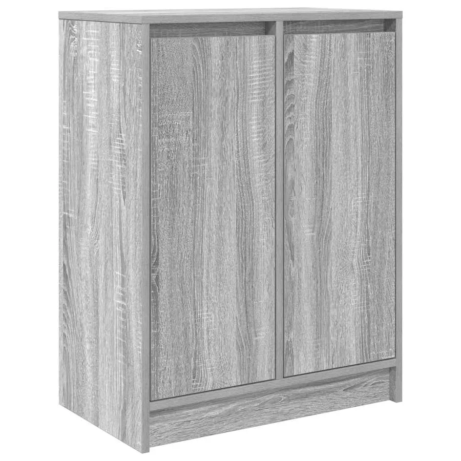 Buffet sonoma gris 57x34x76 cm bois d'ingénierie - 2