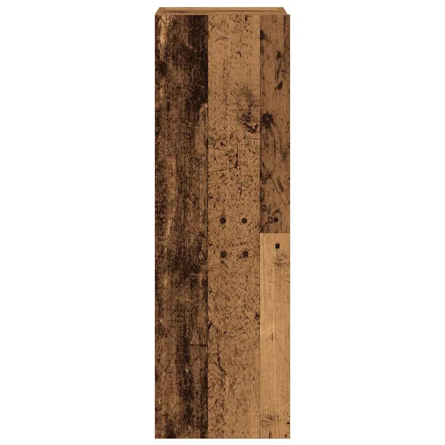 Meubles TV muraux 3 pcs vieux bois bois d'ingénierie - 8