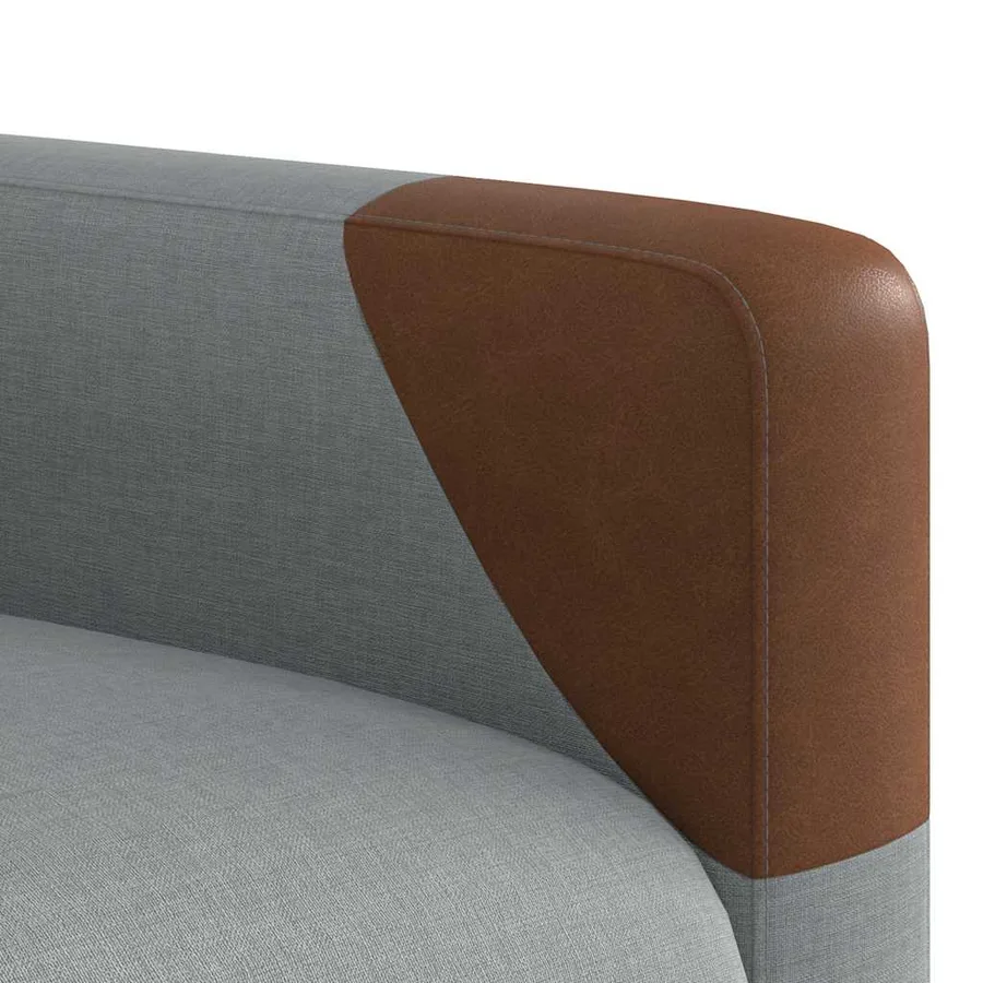 Fauteuil inclinable Gris clair Tissu - 11