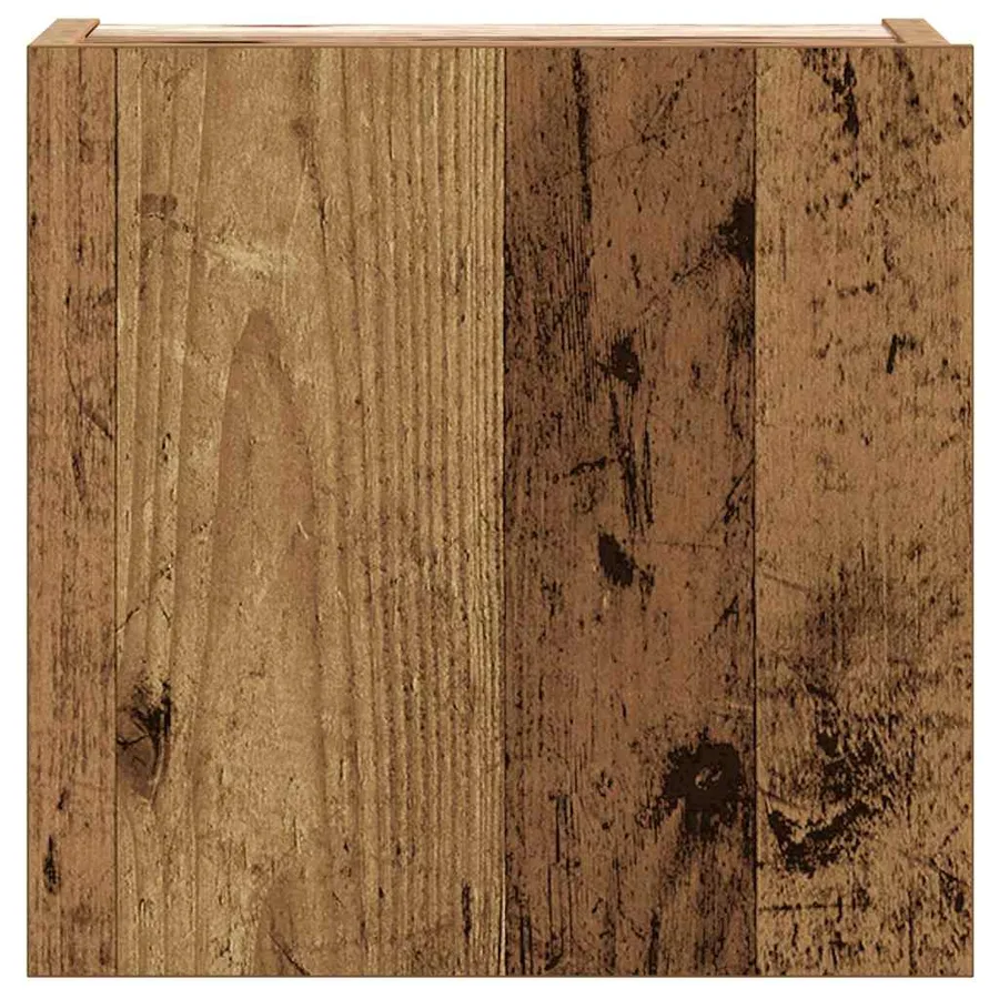 Ensemble de meuble TV mural 5 pcs vieux bois bois d'ingénierie - 9