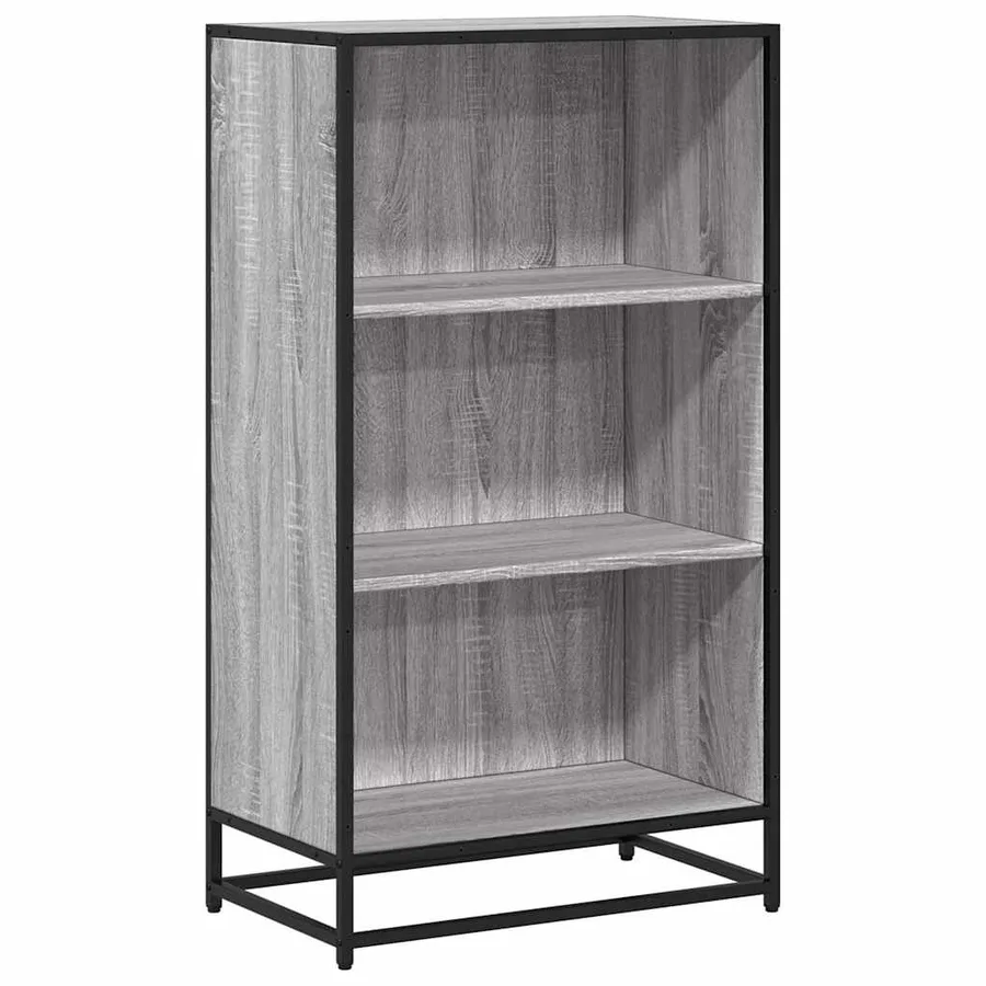 Bibliothèque sonoma gris 60x35x107,5 cm bois d'ingénierie - 2