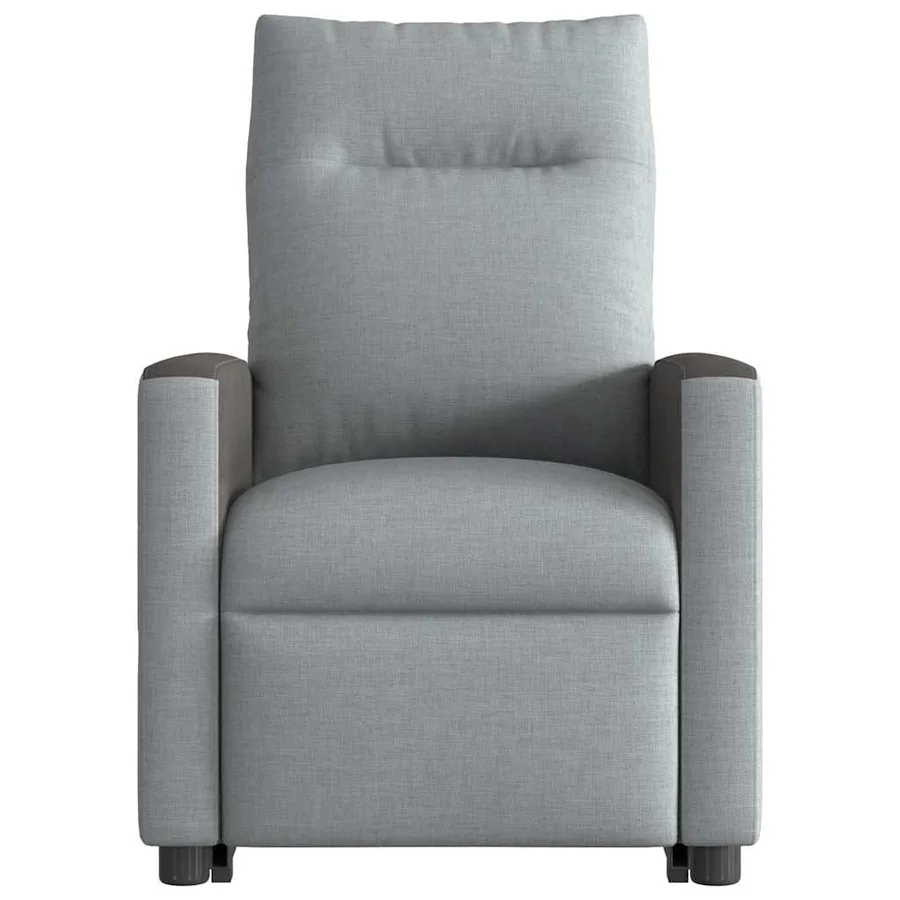 Fauteuil inclinable Gris clair Tissu - 5