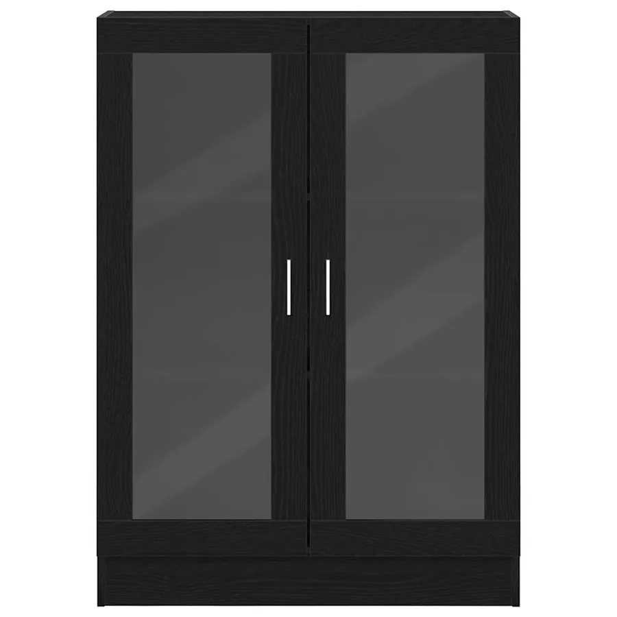 Bibliothèque chêne noir 82,5x30,5x115 cm bois d'ingénierie - 5