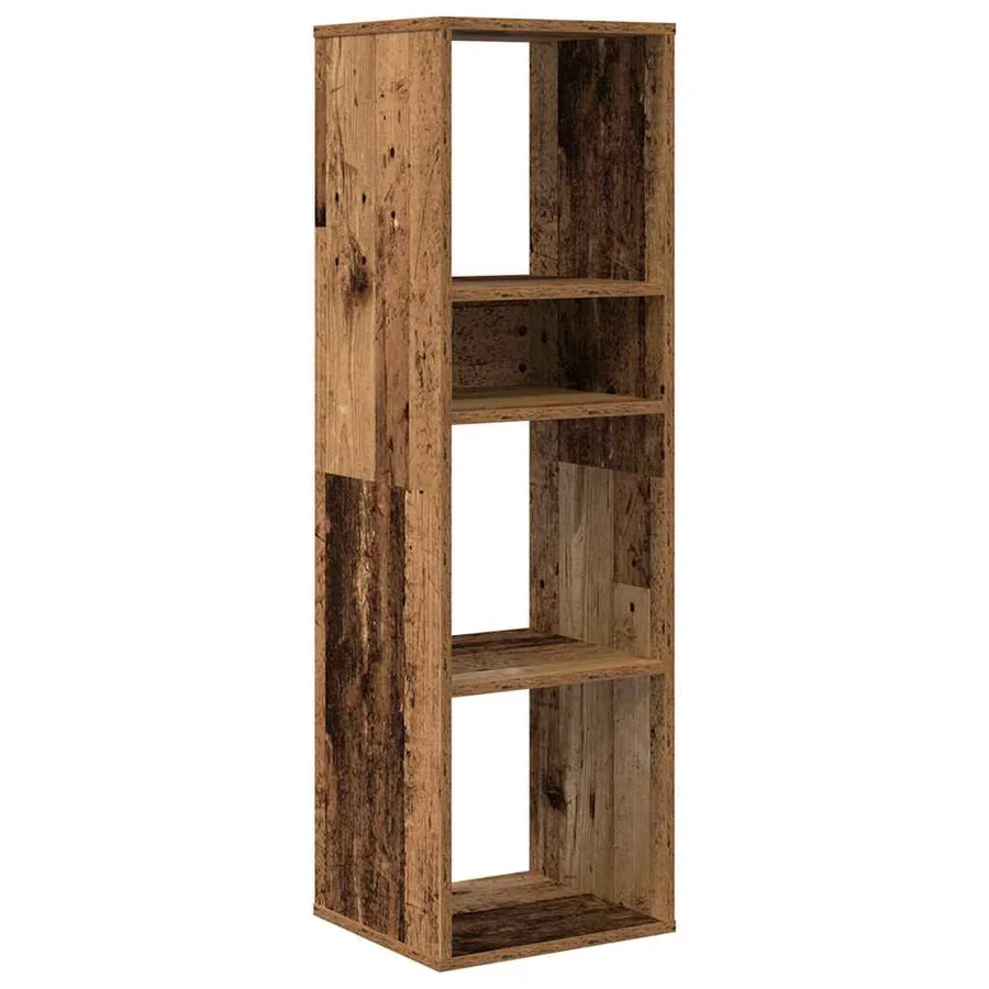 Bibliothèque vieux bois 34x31x112 cm bois d'ingénierie - 2