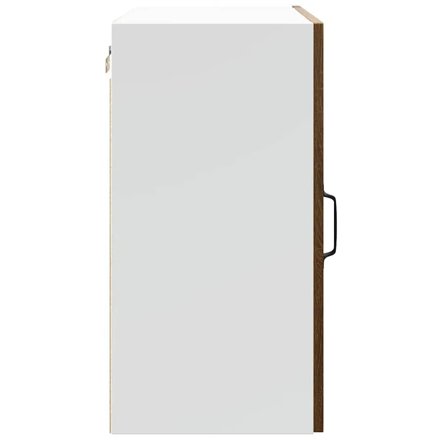 Armoires murales de cuisine 2 pcs Lucca en bois d'ingénierie chêne brun - 8