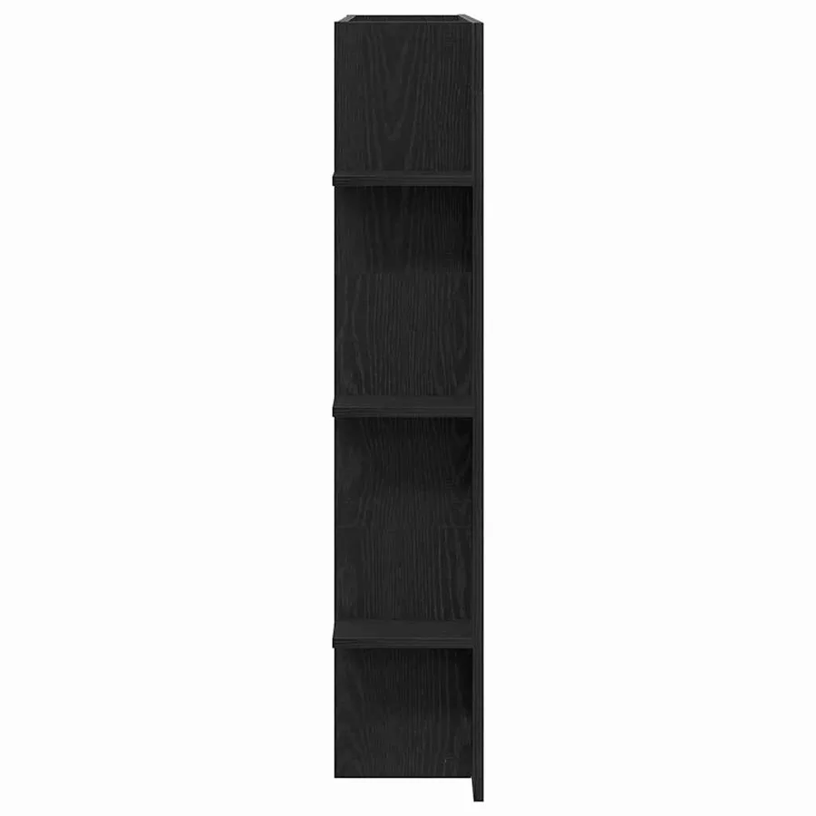 Meuble TV Chêne noir 152 x 22 x 113 cm Bois d'ingénierie - 6