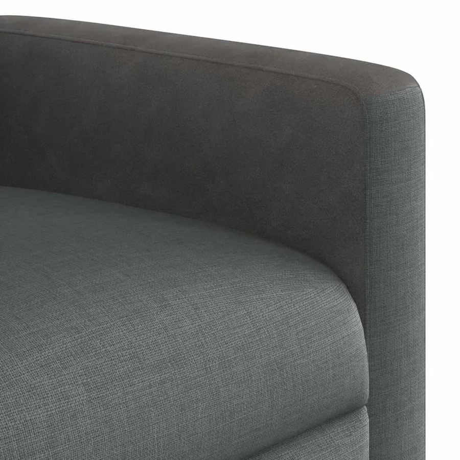 Fauteuil inclinable électrique gris foncé tissu - 13