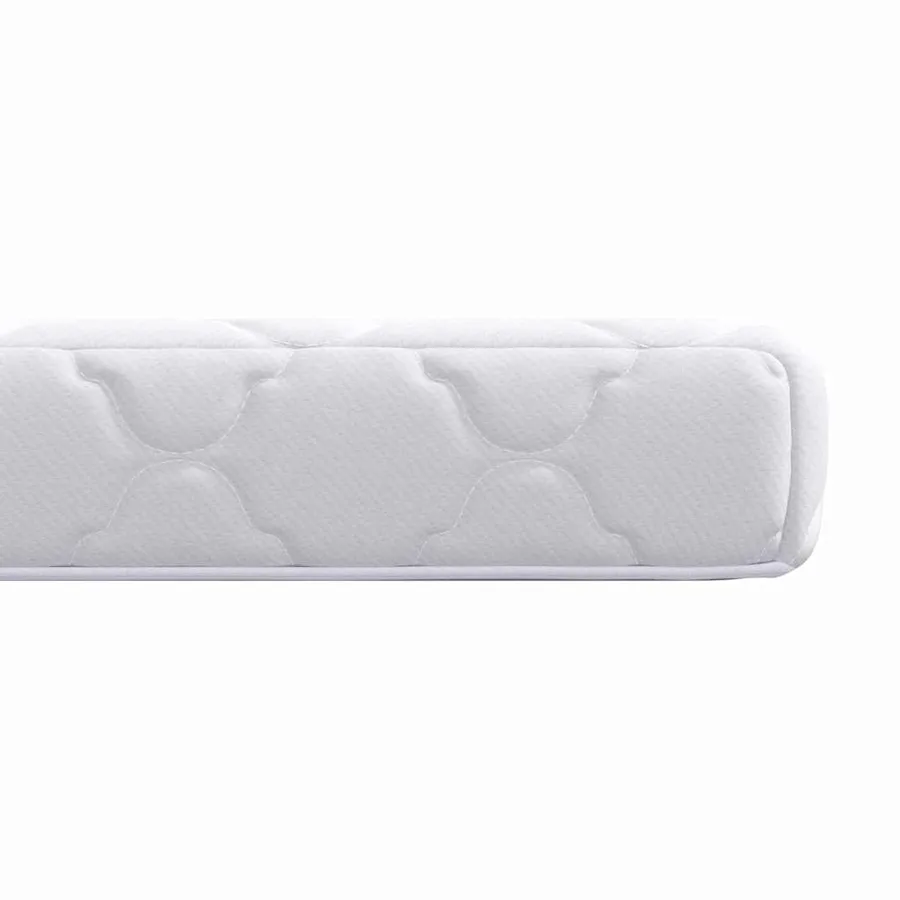 Matelas Blanc 180 x 200 cm Tissu jacquard - 7