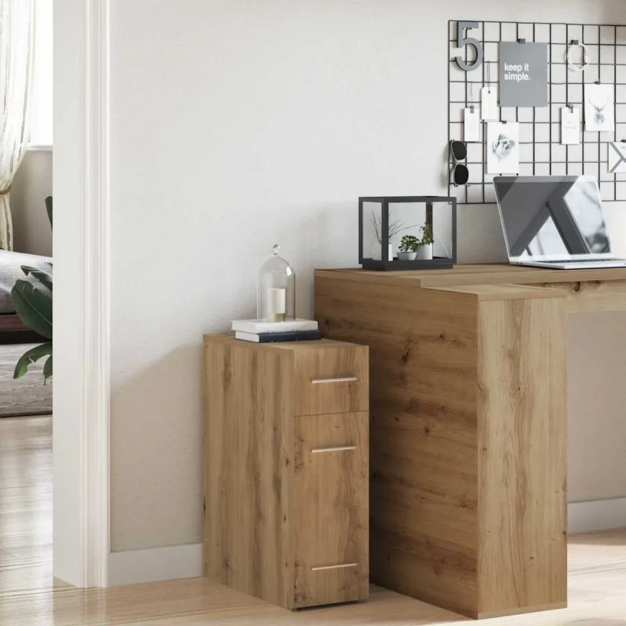 Armoire de Pharmacie 20 x 45,5 x 60 cm Bois d'ingénierie - 4