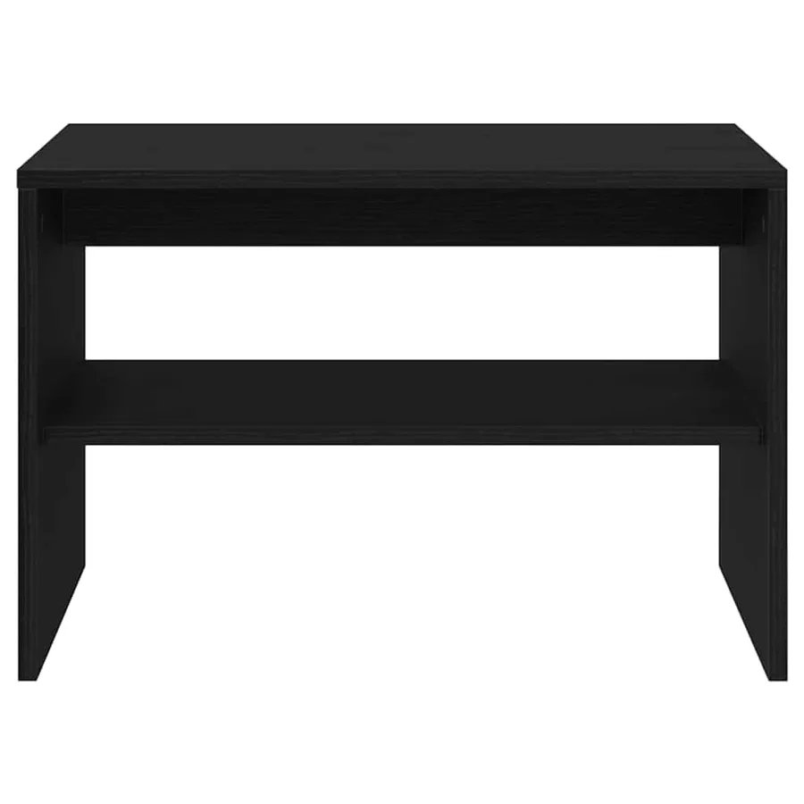 Meuble TV chêne noir 60x40x40 cm bois d'ingénierie - 5