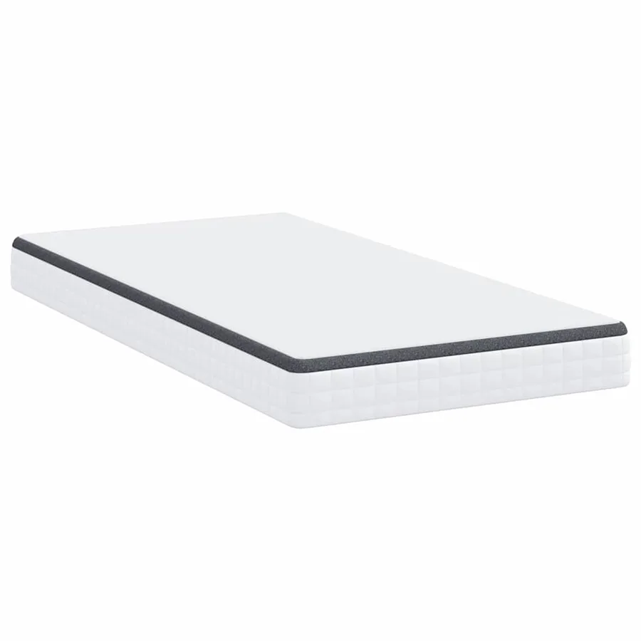 Matelas Blanc et Gris 90 x 200 cm Printemps Bonell - 5