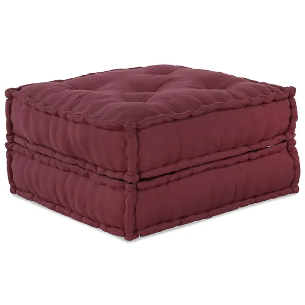 Unité de canapé modulaire 2 pcs Marron 140 x 70 x 36 cm Tissu