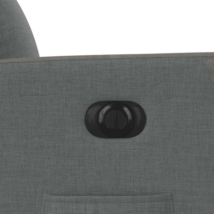Fauteuil inclinable électrique gris foncé tissu - 14