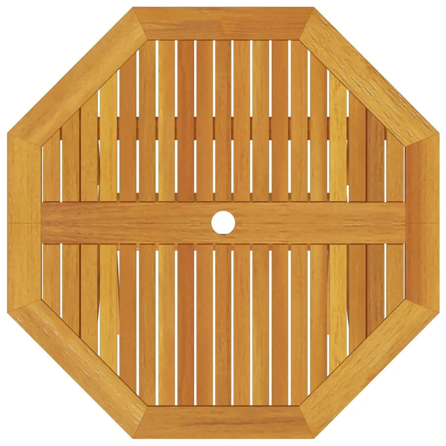 Ensemble de salle à manger pour jardin 5 pcs Marron - 8