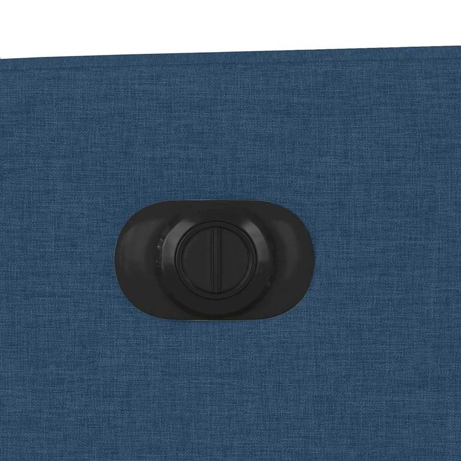 Fauteuil inclinable de massage électrique Bleu Tissu - 12
