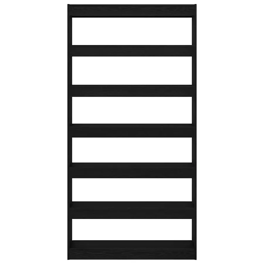 Bibliothèque Chêne Noir 100 x 30 x 198 cm Bois d'ingénierie - 5