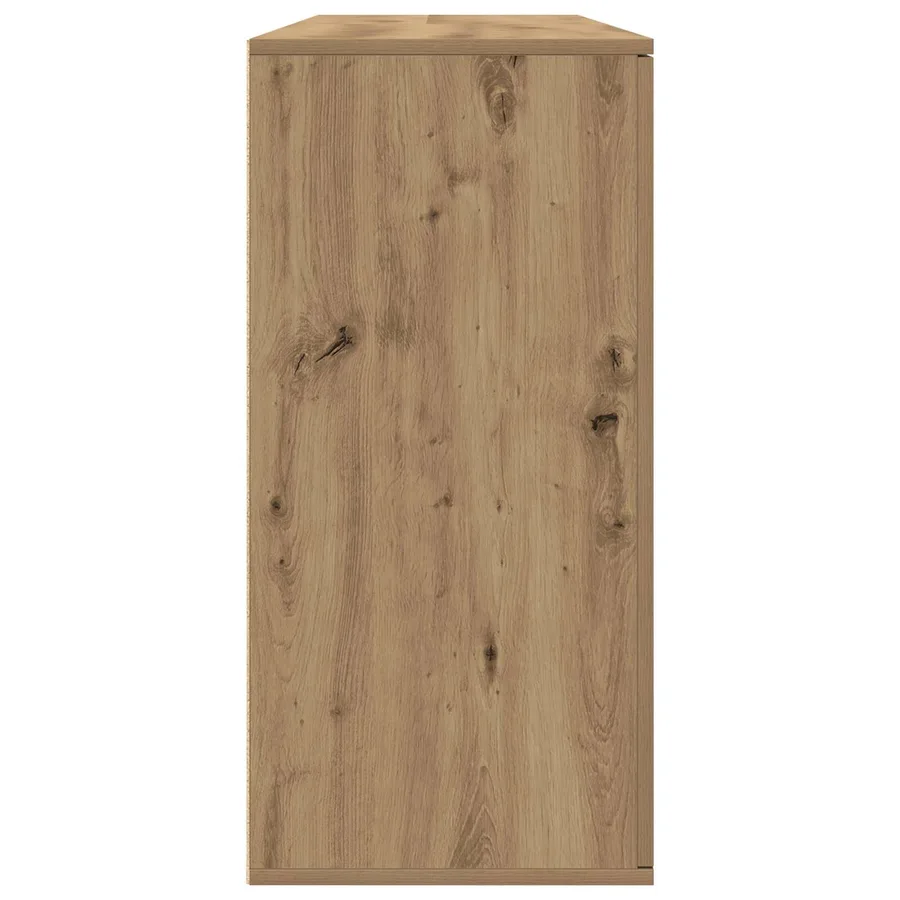 Buffet 2 pcs Chêne artisanal 79 x 38 x 80 cm Bois d'ingénierie - 7
