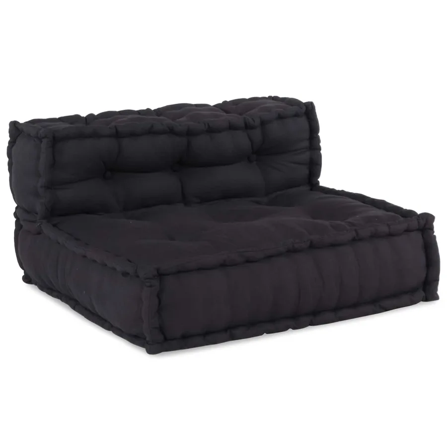 Unité de canapé modulaire 4 pcs Anthracite Tissu - 4