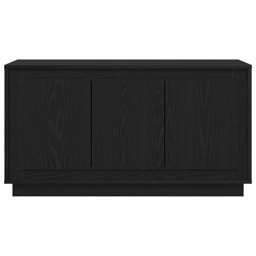 Buffet Chêne noir 102 x 35 x 55 cm Bois d'ingénierie - 6