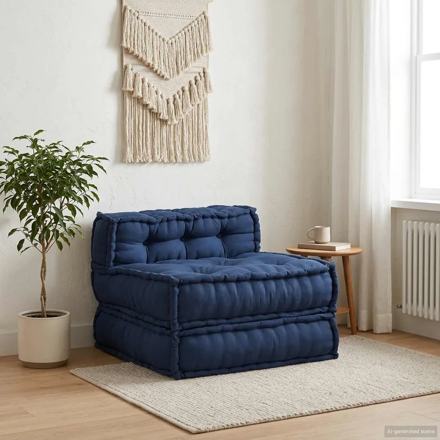 Unité de canapé modulaire Indigo 70 x 70 x 56 cm Tissu