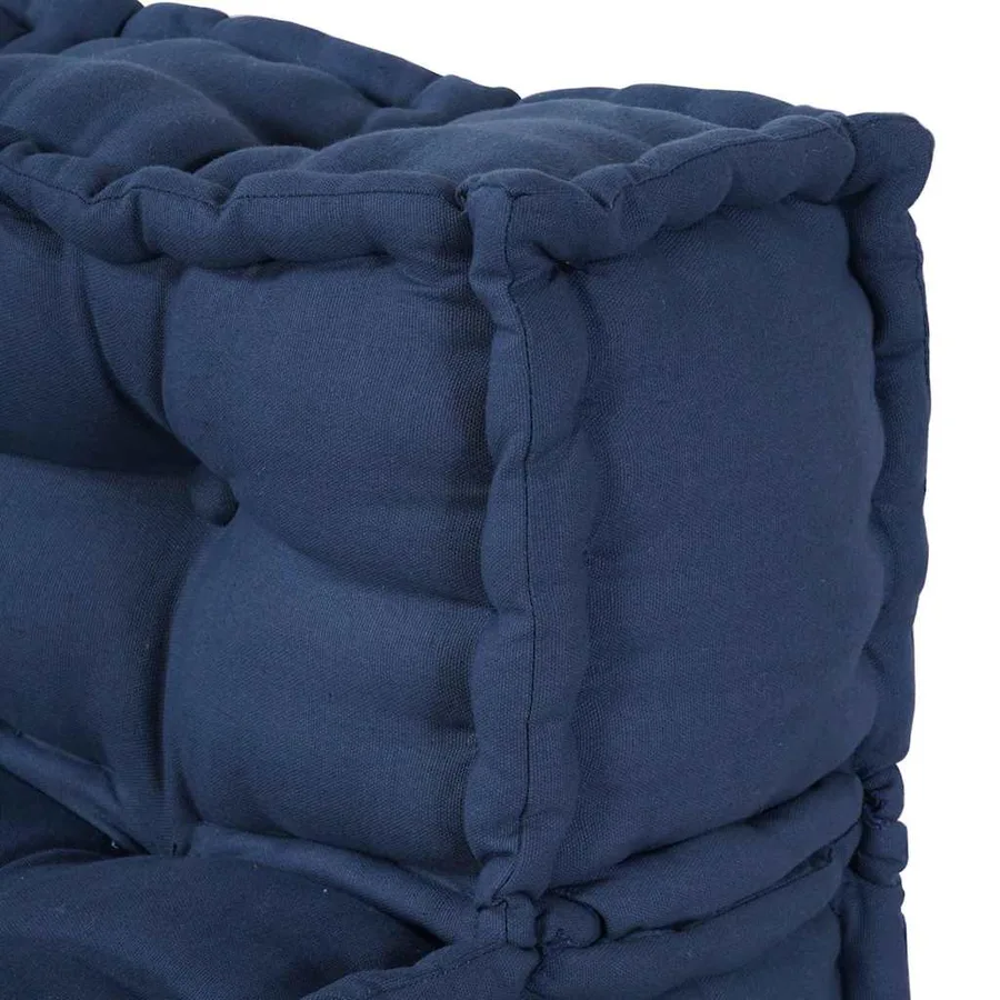 Unité de canapé modulaire 4 pcs Indigo Tissu - 11