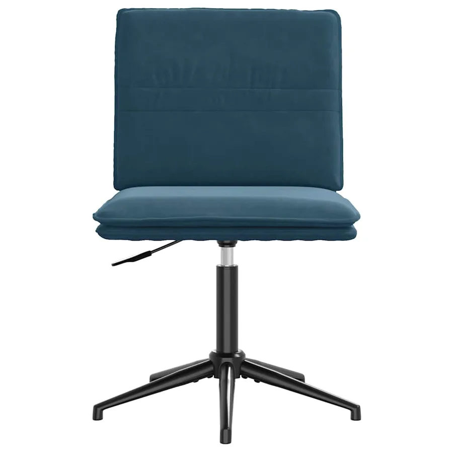Chaise à manger Bleu Velours - 3