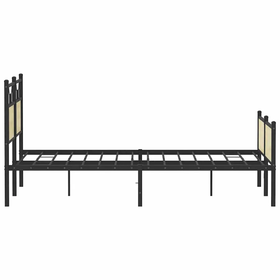 Cadre de lit sans matelas chêne sonoma 150x200 cm - 7