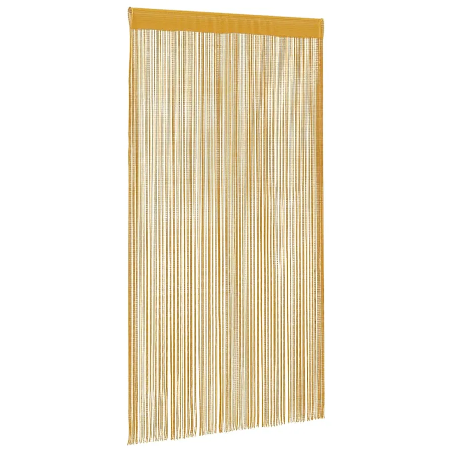 Rideaux à fils 2 pcs or 100x250 cm - 3