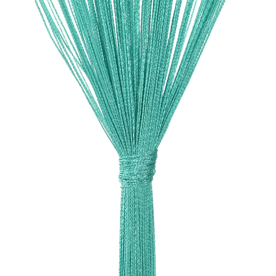 Rideau en fils 2 pcs 140 x 250 cm turquoise - 7