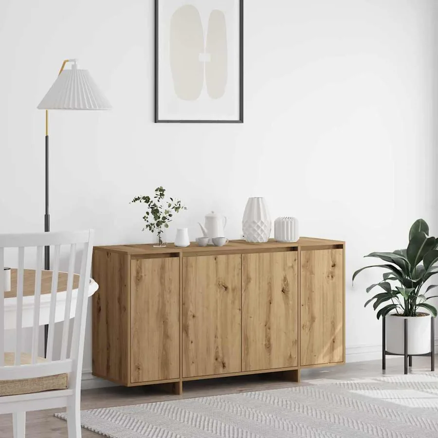 Buffet Chêne artisanal 135 x 41 x 75 cm Bois d'ingénierie