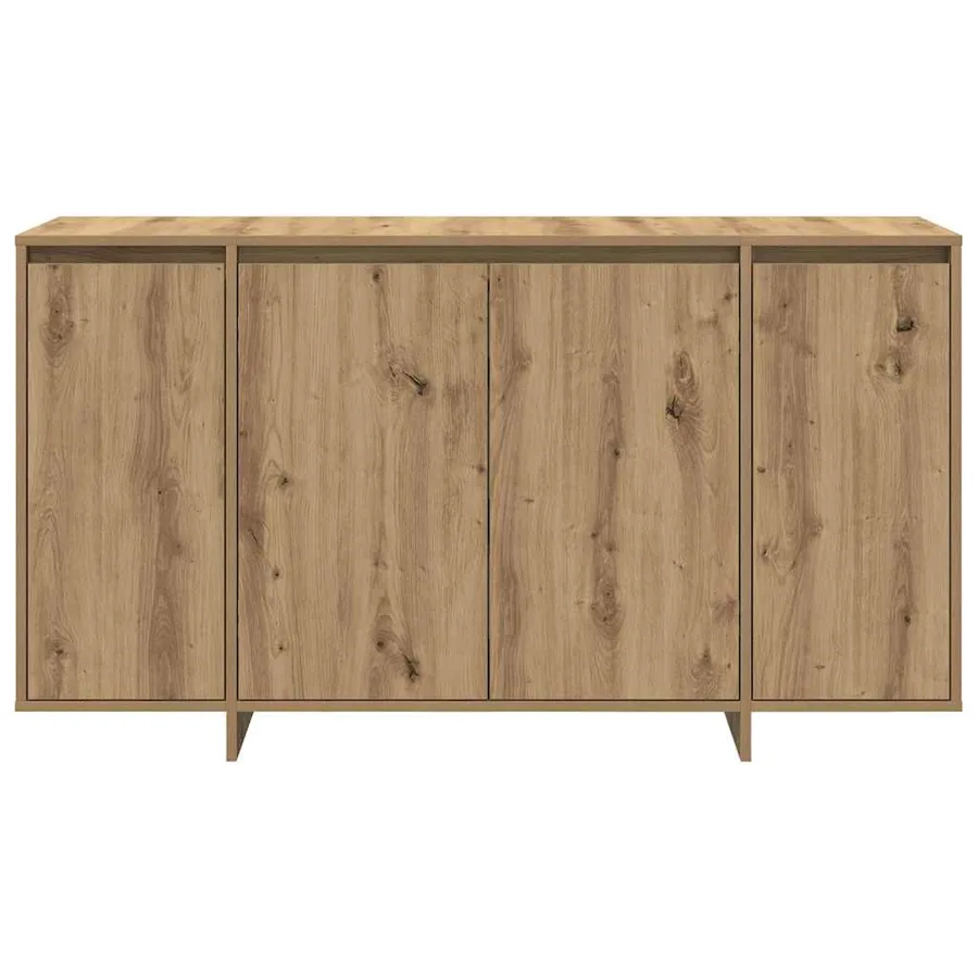 Buffet Chêne artisanal 135 x 41 x 75 cm Bois d'ingénierie - 6